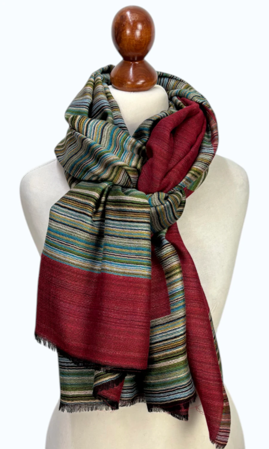 Mohini  - großer Schal aus feiner Wolle