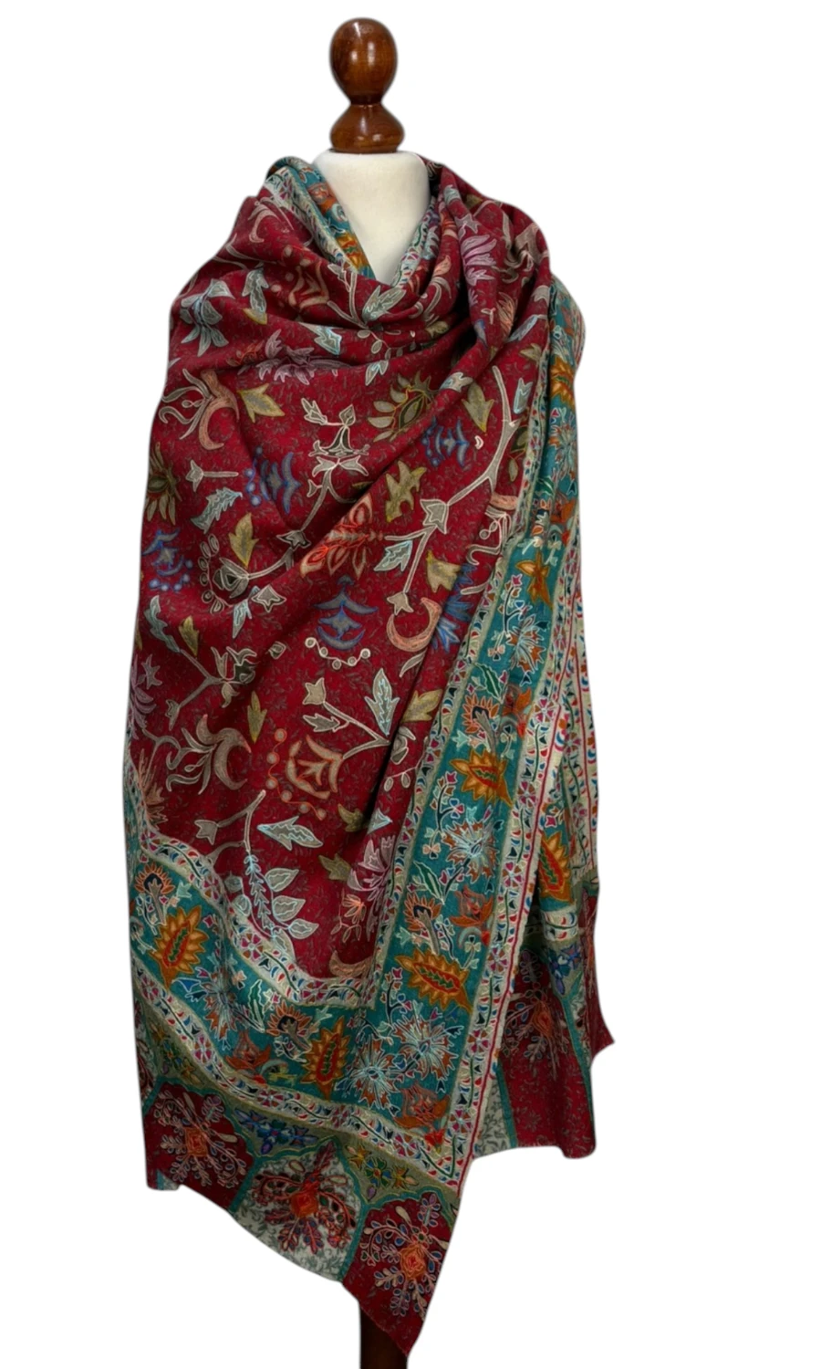 Mohini - großer Schal in edlem Materialmix