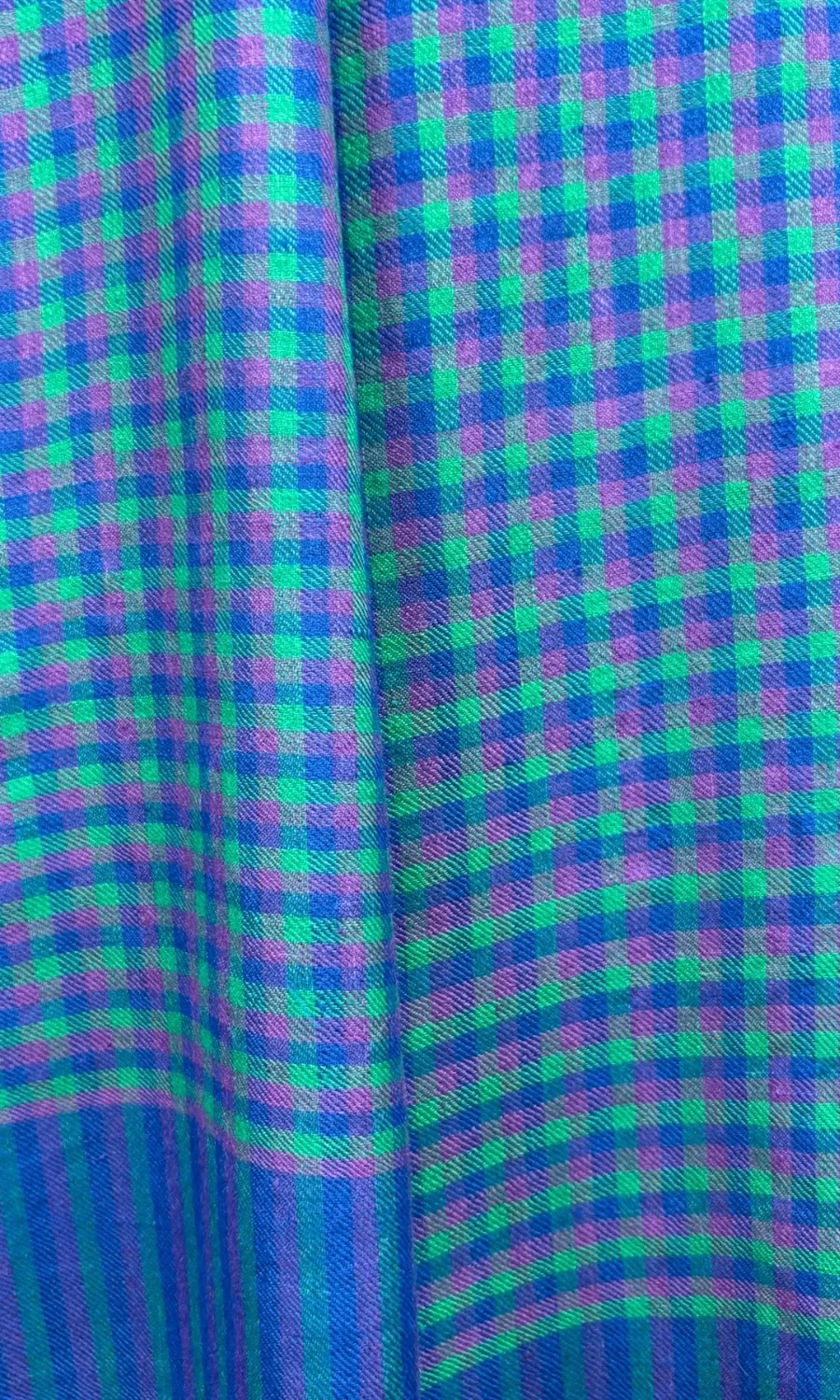 Handgewebter großer Schal aus Pashminawolle - Mohini