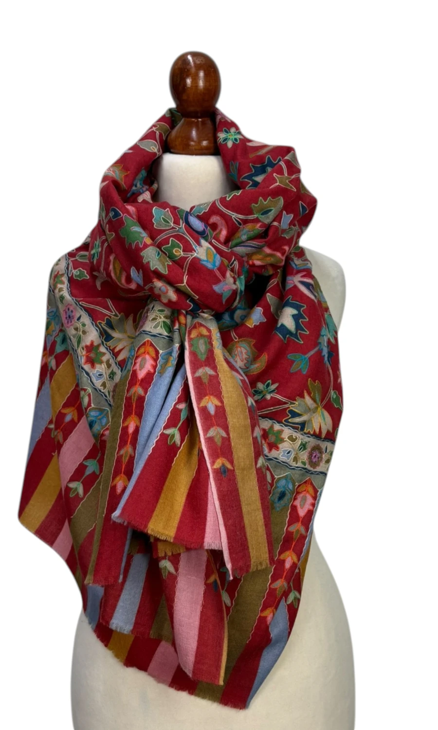 Mohini - großer Schal in edlem Materialmix