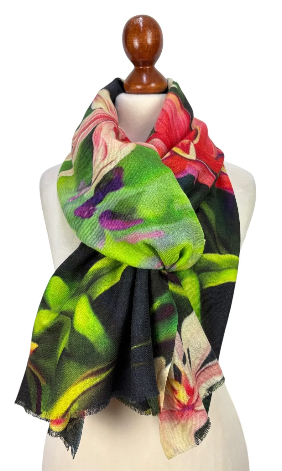 Mohini - wunderschönes Plaid aus Merinowolle