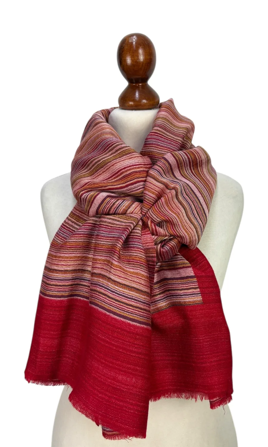 Mohini  - großer Schal aus feiner Wolle 