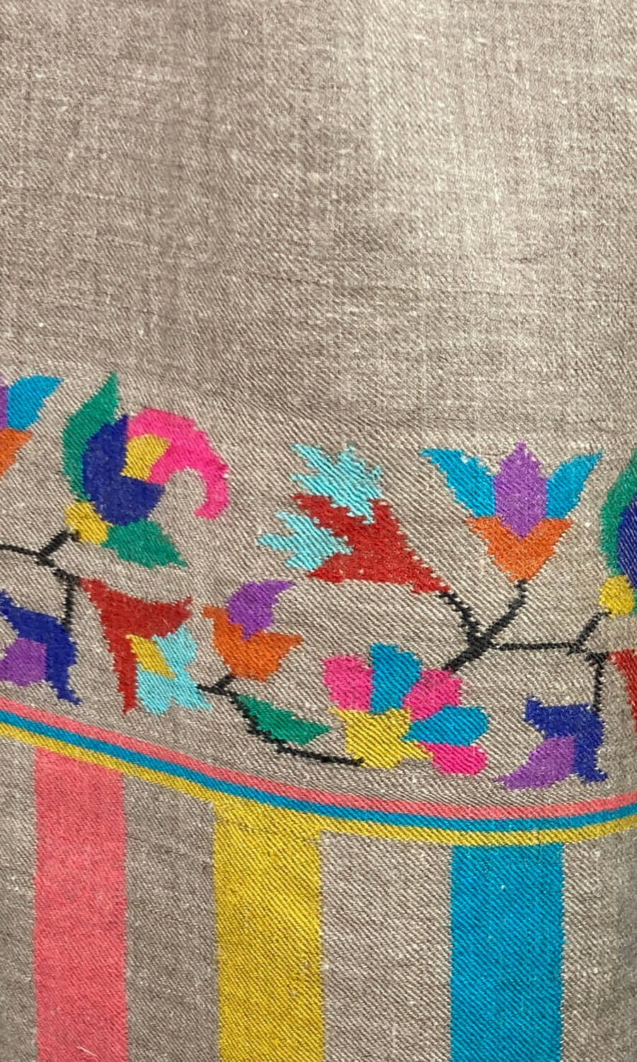 Großer Kani Pashmina Schal gemustert - Mohini - Damen Schal