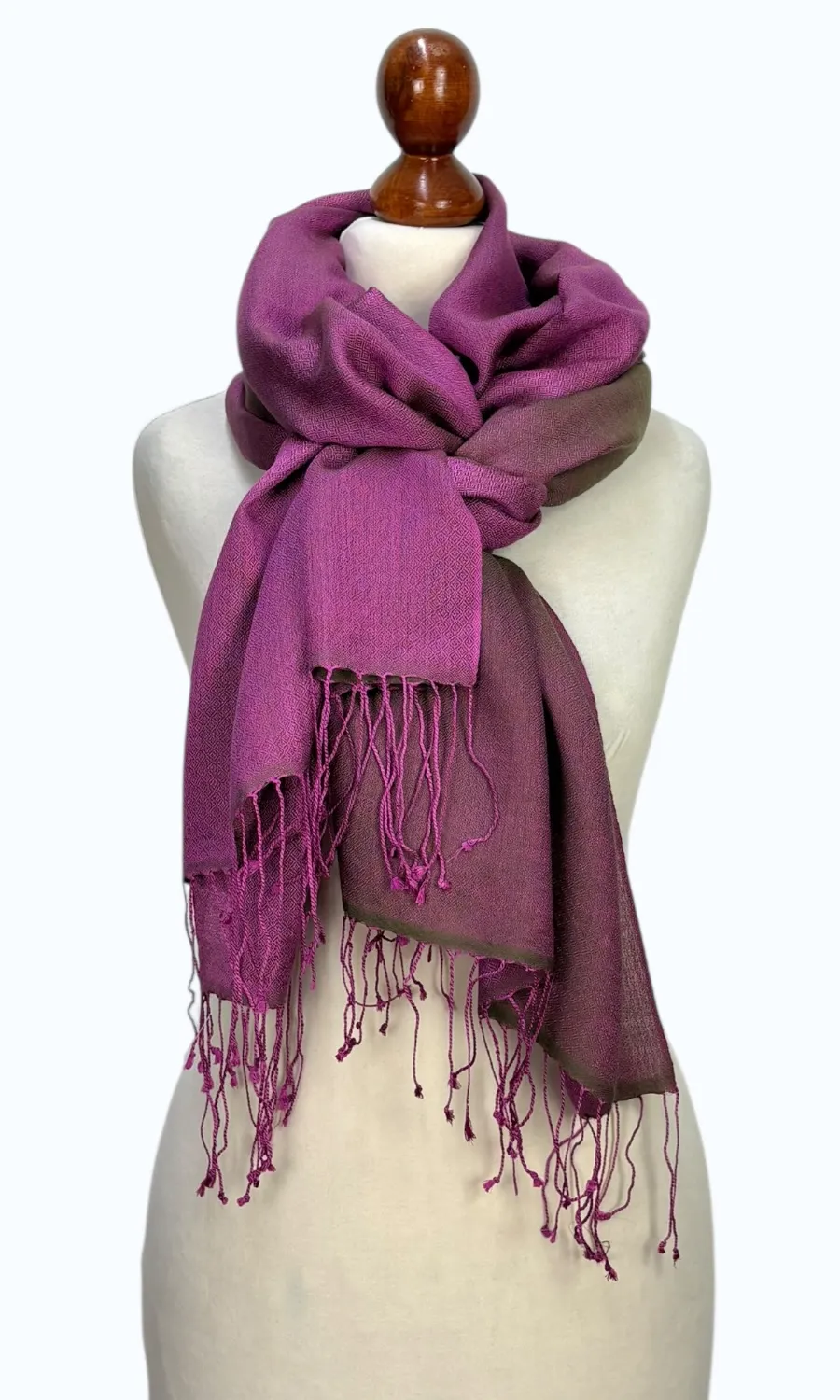 Mohini - eleganter großer Schal aus Kaschmir und Seide