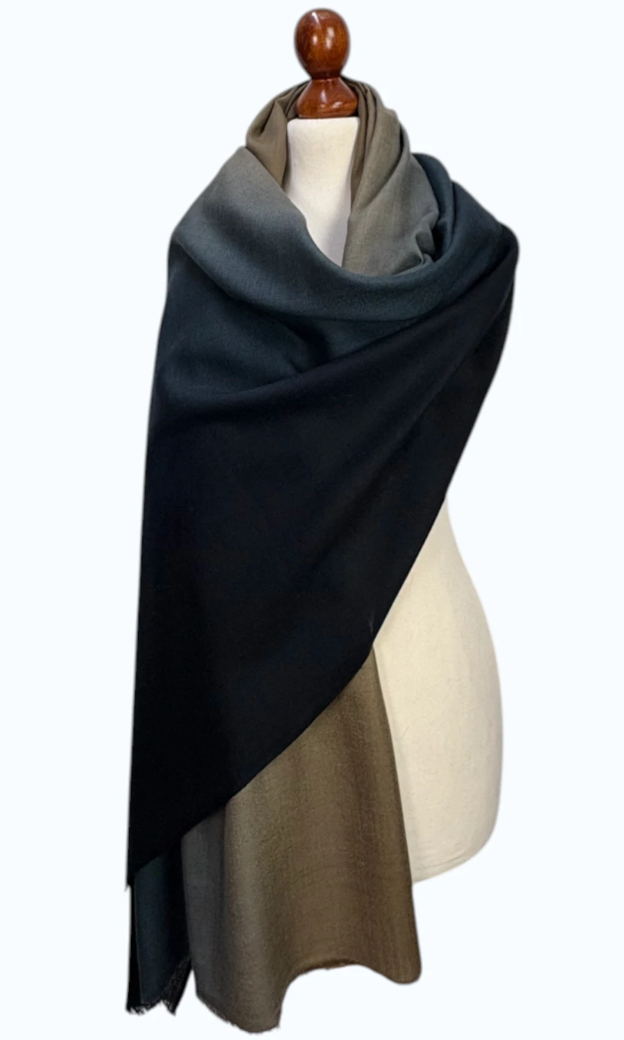 Mohini - großer Schal aus Pashmina und feiner Wolle