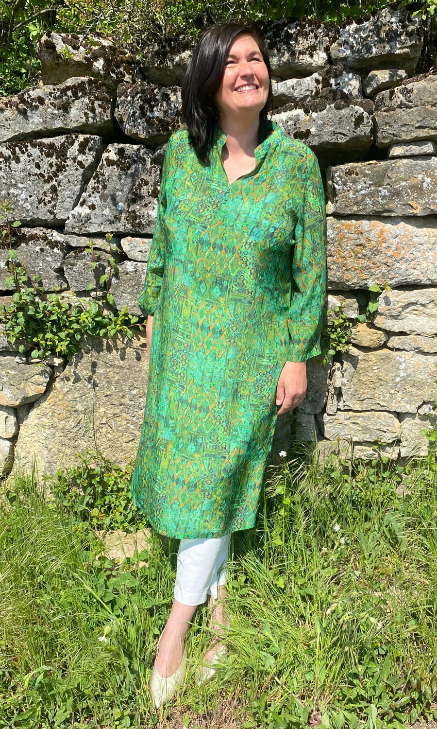 Lady's  favourite - Tunika aus reiner Seide