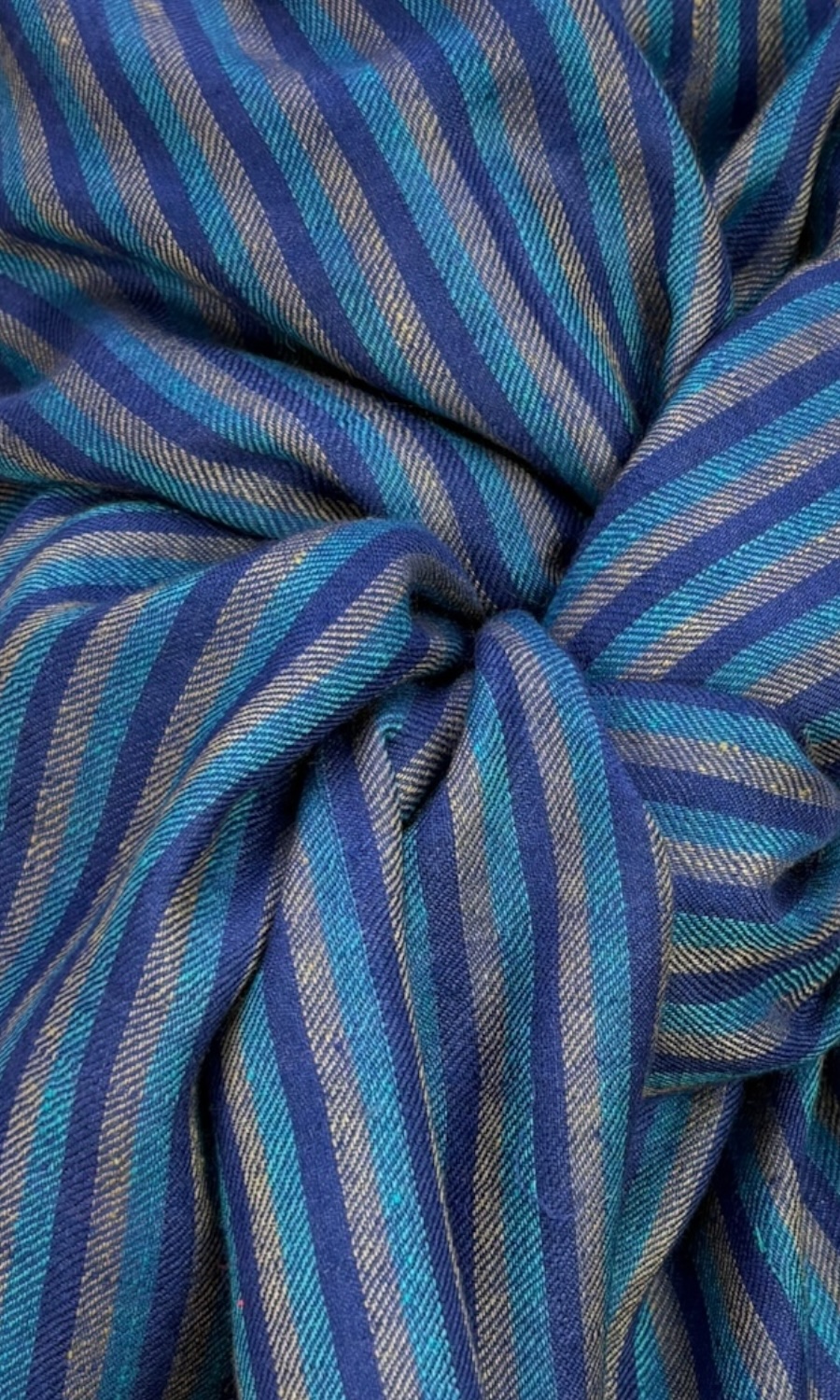 Handgewebter großer Schal aus Pashminawolle - Mohini