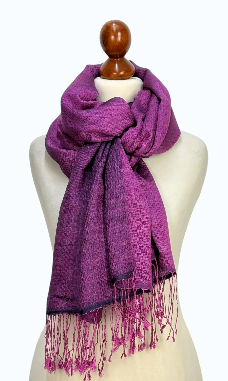 Mohini - eleganter großer Schal aus Kaschmir und Seide