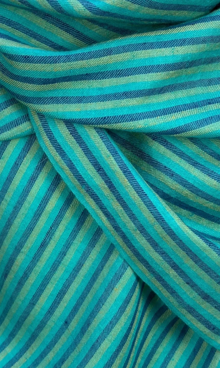 Handgewebter großer Schal aus Pashminawolle - Mohini
