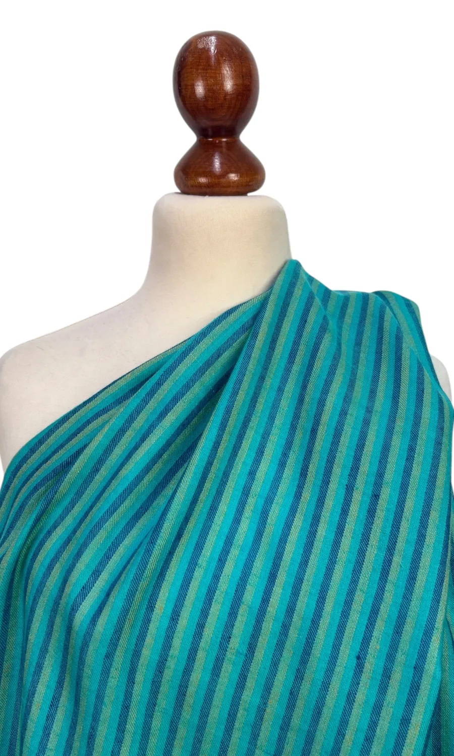 Handgewebter großer Schal aus Pashminawolle - Mohini