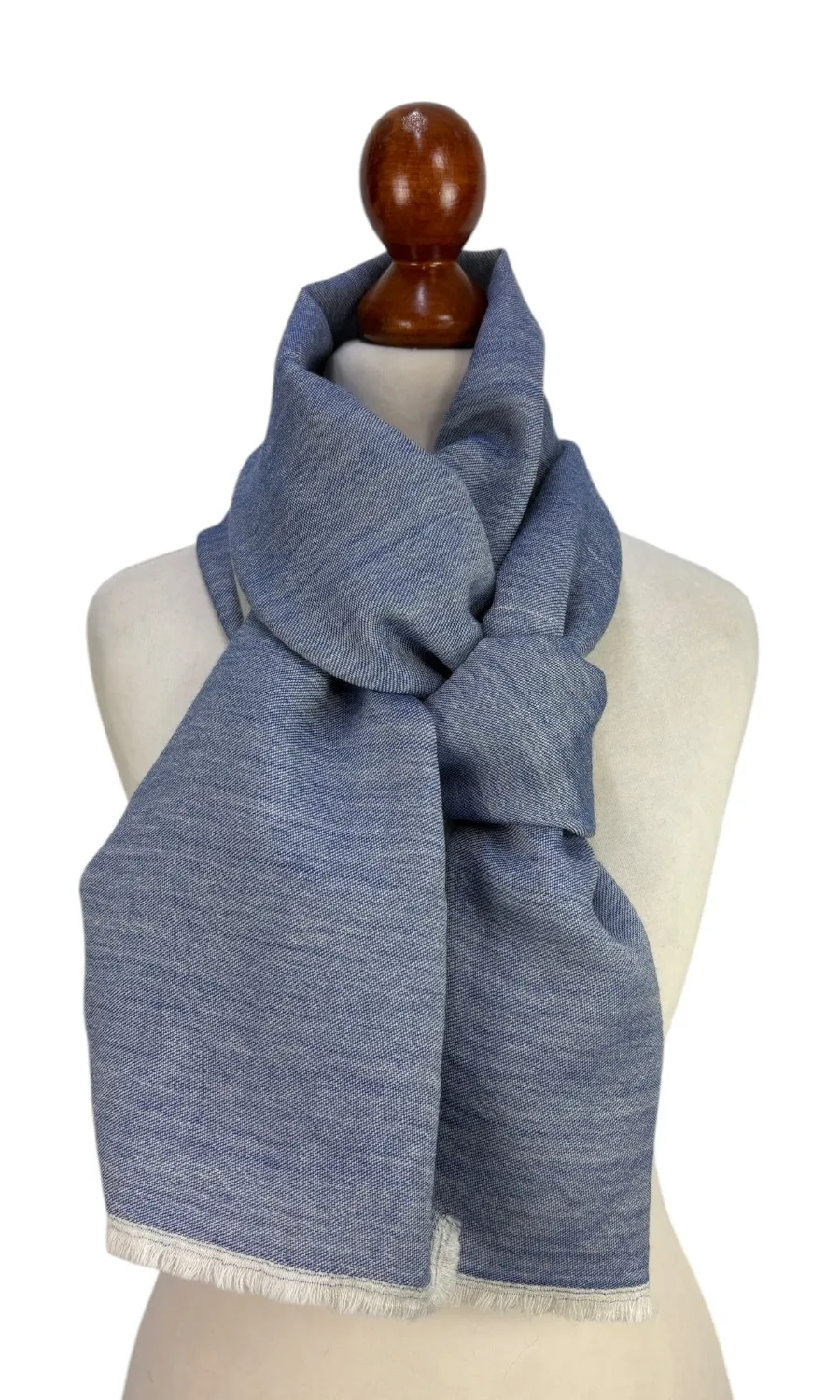 Mohini- schmaler Schal aus reiner Merinowolle
