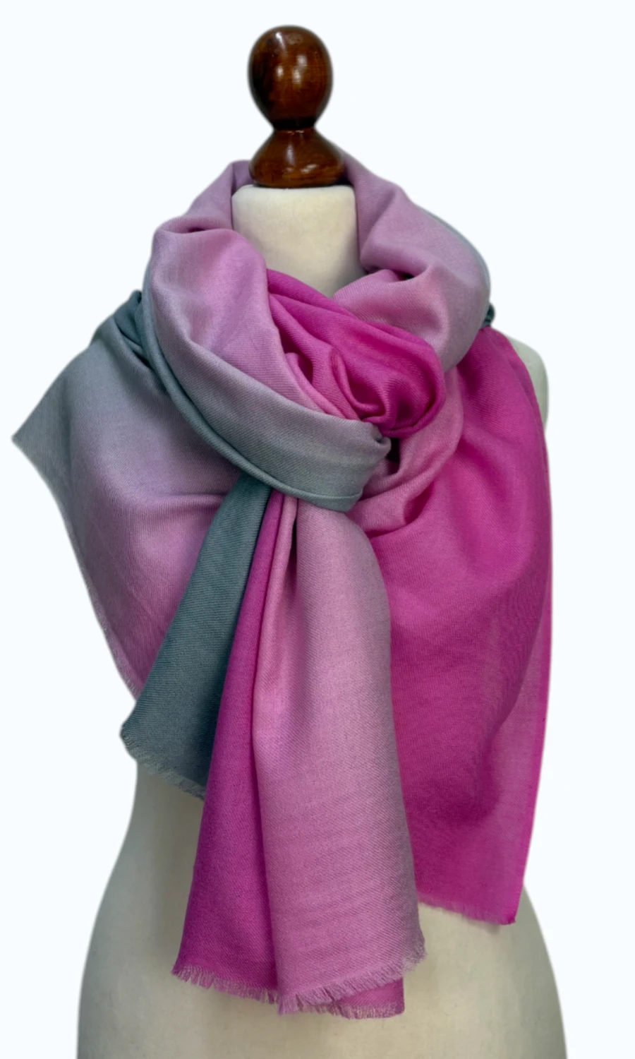 Mohini - großer Schal aus Pashmina und feiner Wolle