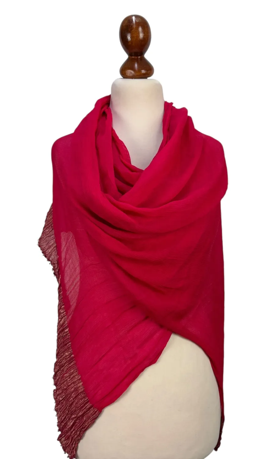 Mohini - gecrushter Seidenschal