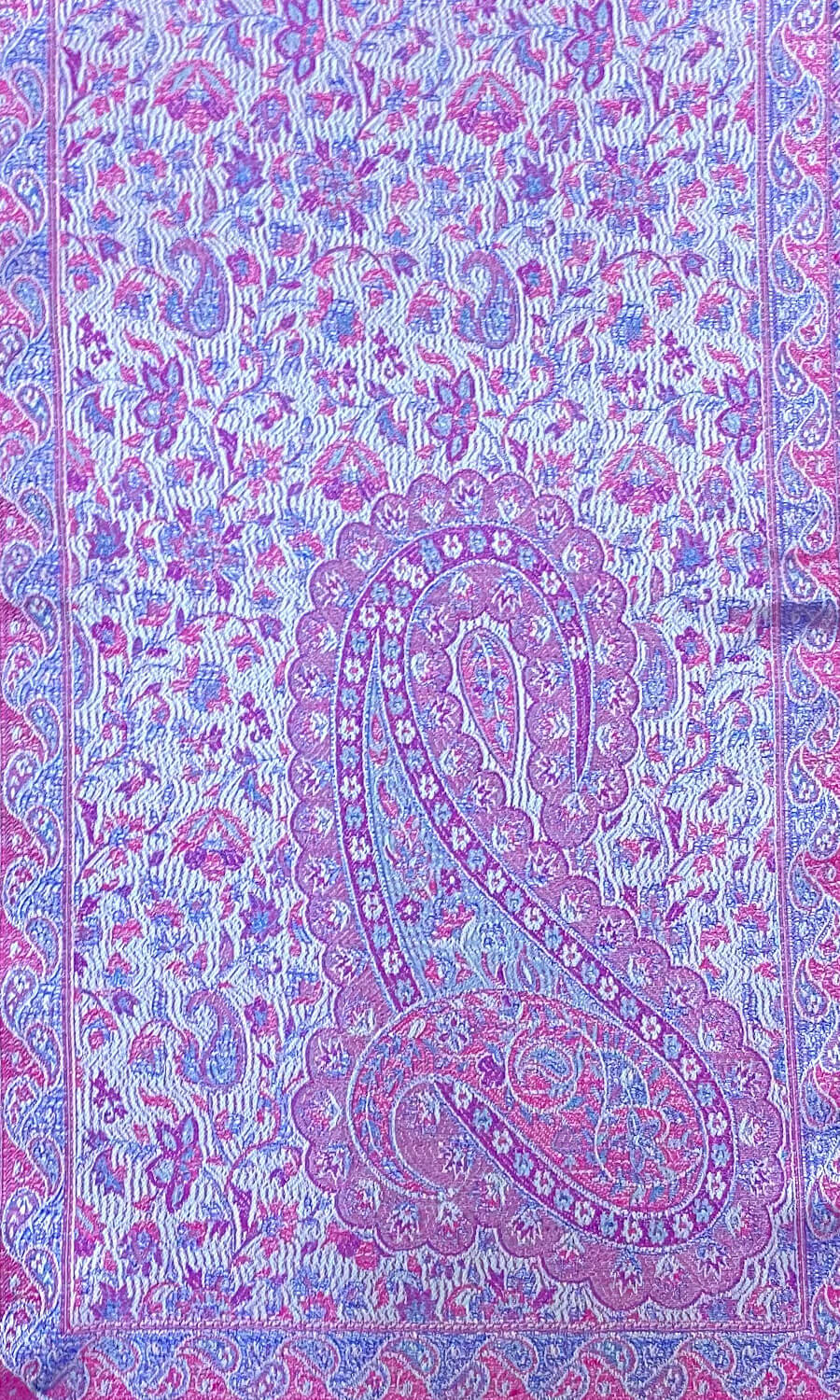 Mohini - schmaler Seidenschal mit zeitlos schönem Muster  