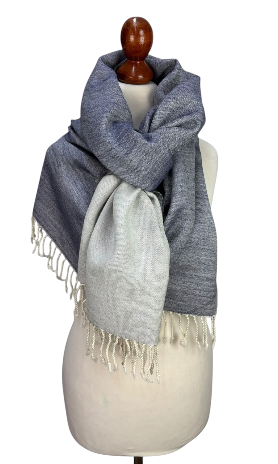 Mohini- großer Schal aus reiner Merinowolle