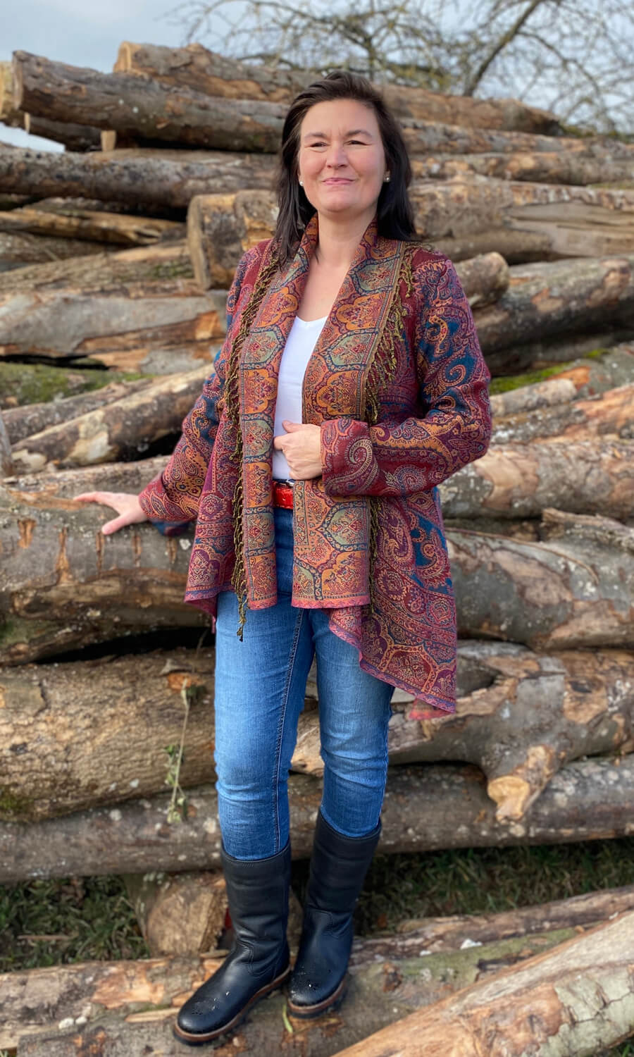 Mohini - elegante Damenjacke aus Merinowolle