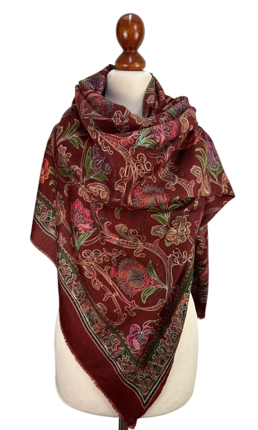 Mohini - großer Schal in edlem Materialmix  