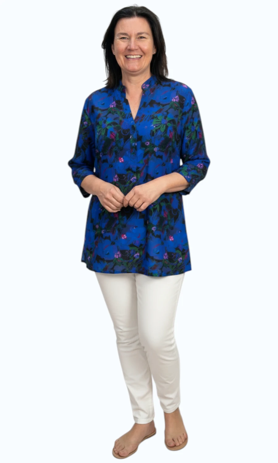 Mohini - Damenbluse aus edler Seide