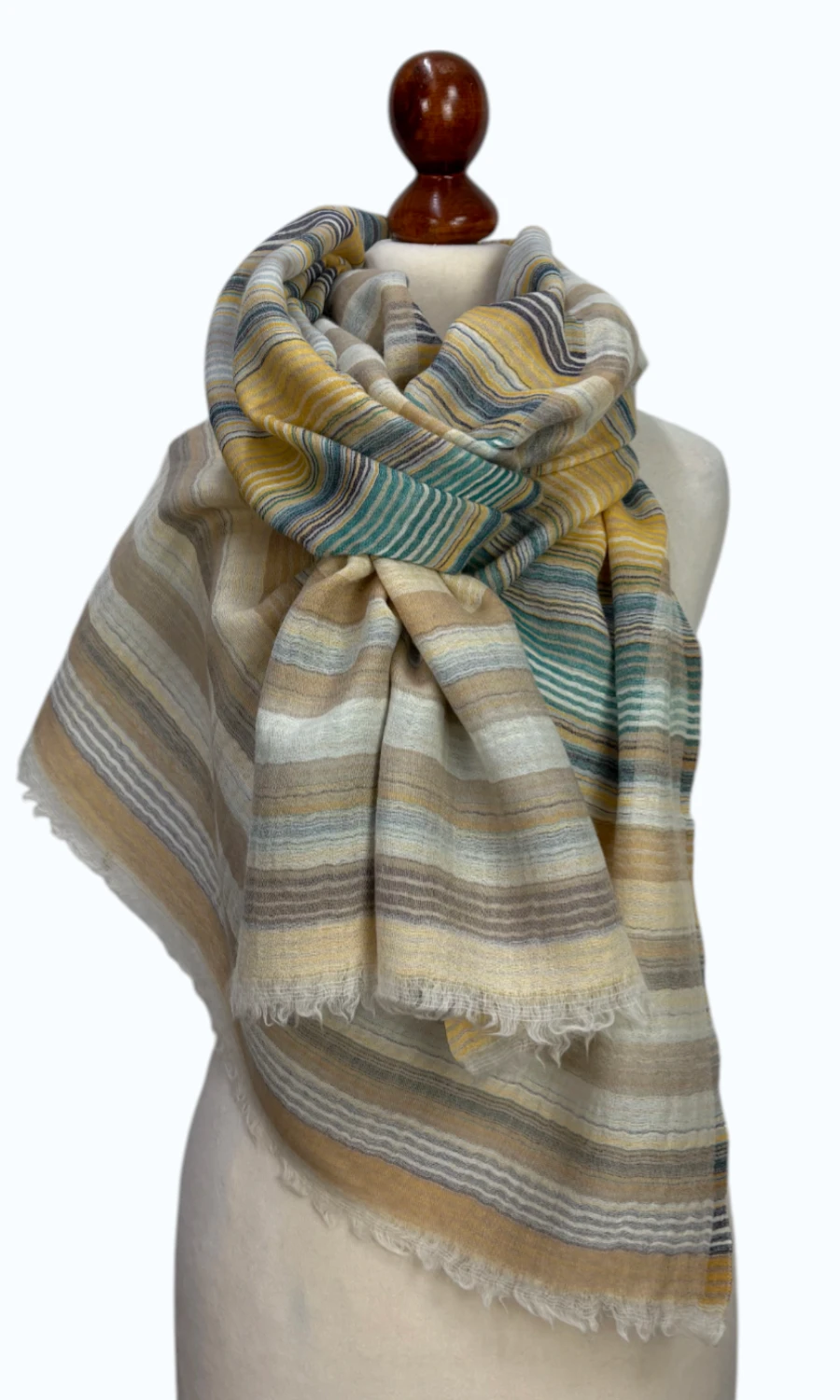 Mohini  - großer Schal aus feiner Wolle