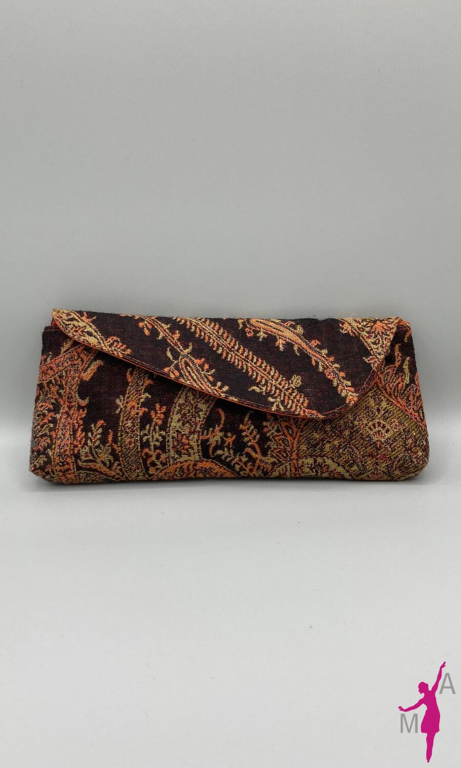 "Brown" - handgefertigte Tasche aus Kaschmirwolle 
