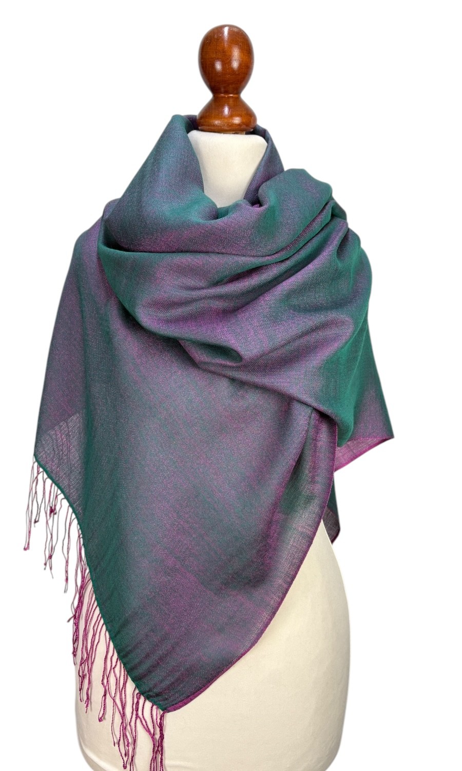 Mohini - eleganter großer Schal aus Kaschmir und Seide 