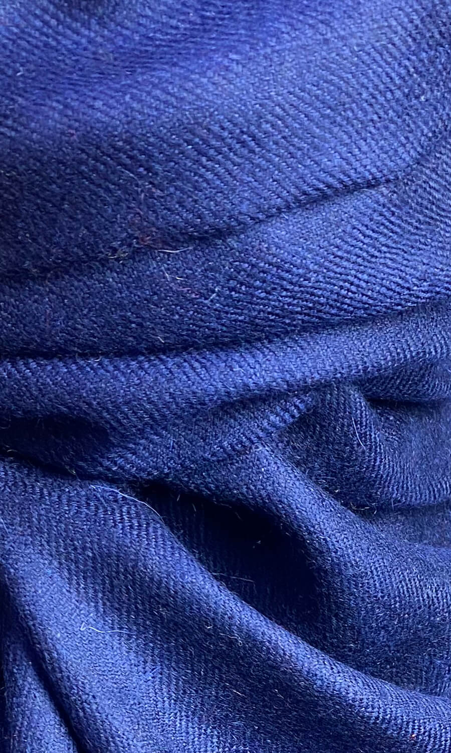 Handgewebter großer Plaid aus Pashminawolle - Mohini
