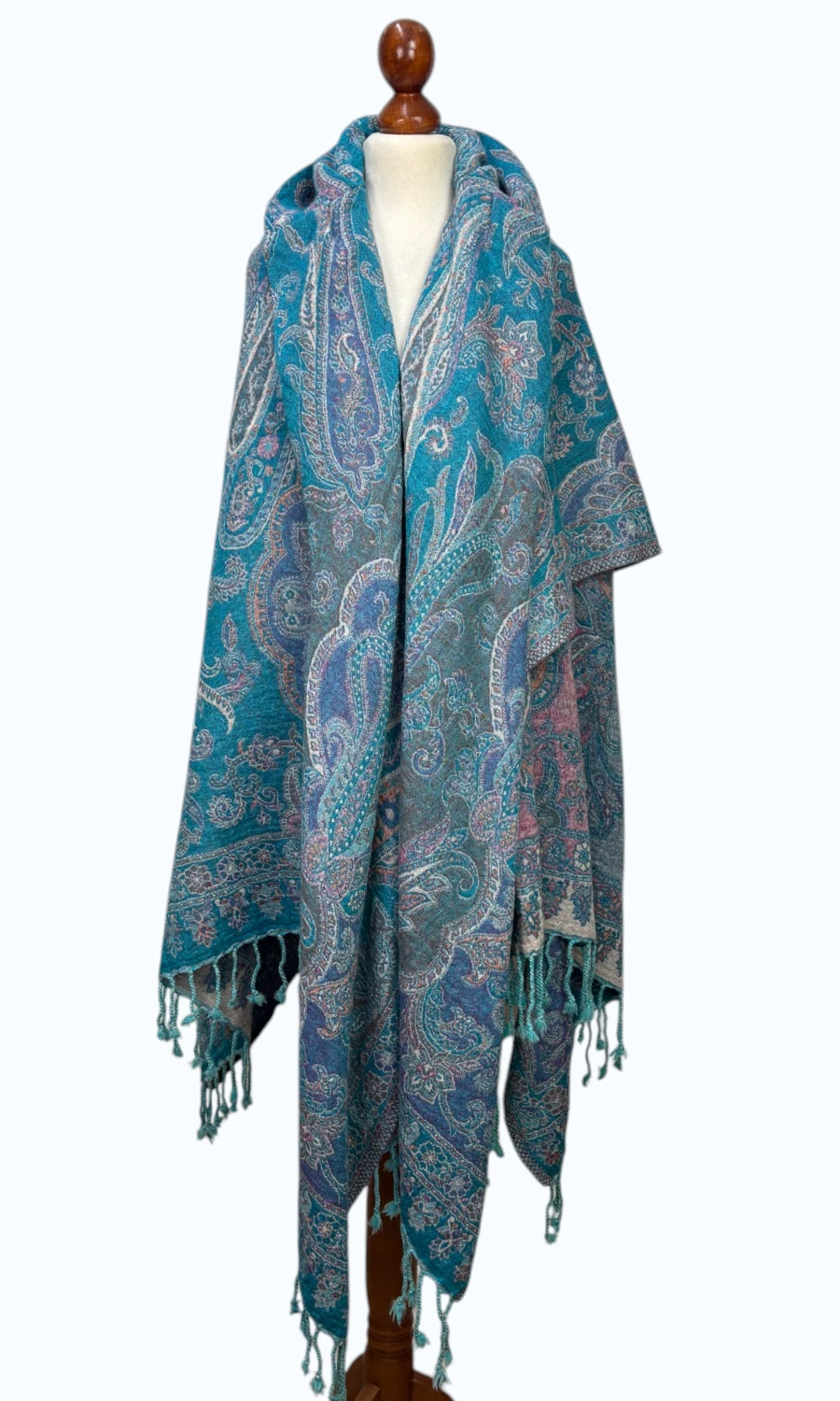 Mohini - Elegantes Cape aus Merinowolle