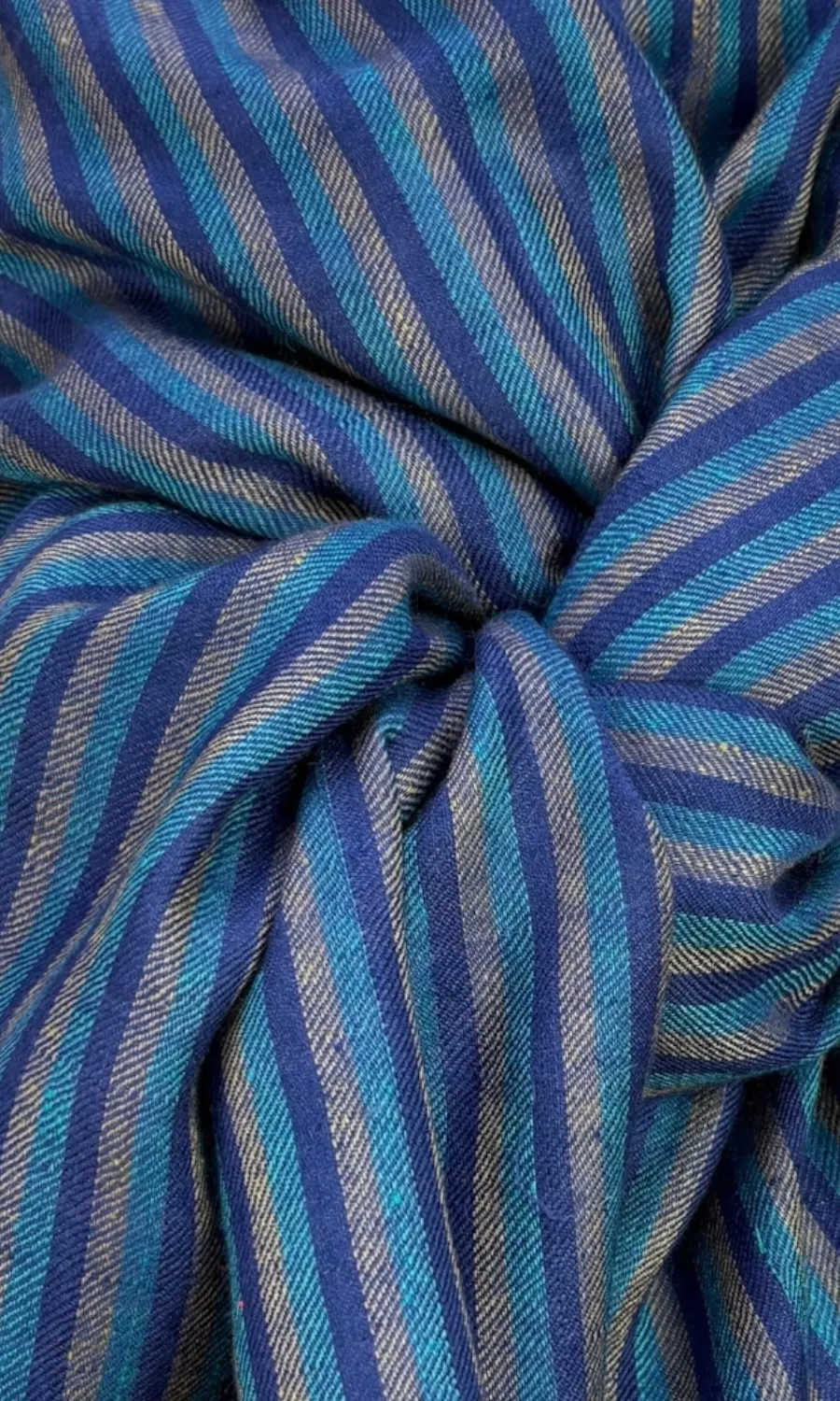 Handgewebter großer Schal aus Pashminawolle - Mohini