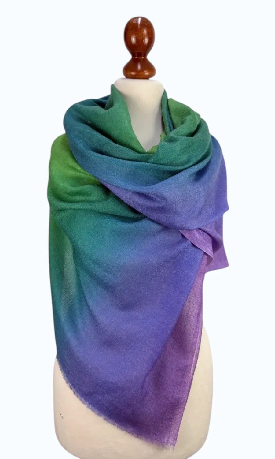 Mohini   - großer Schal in edlem Materialmix