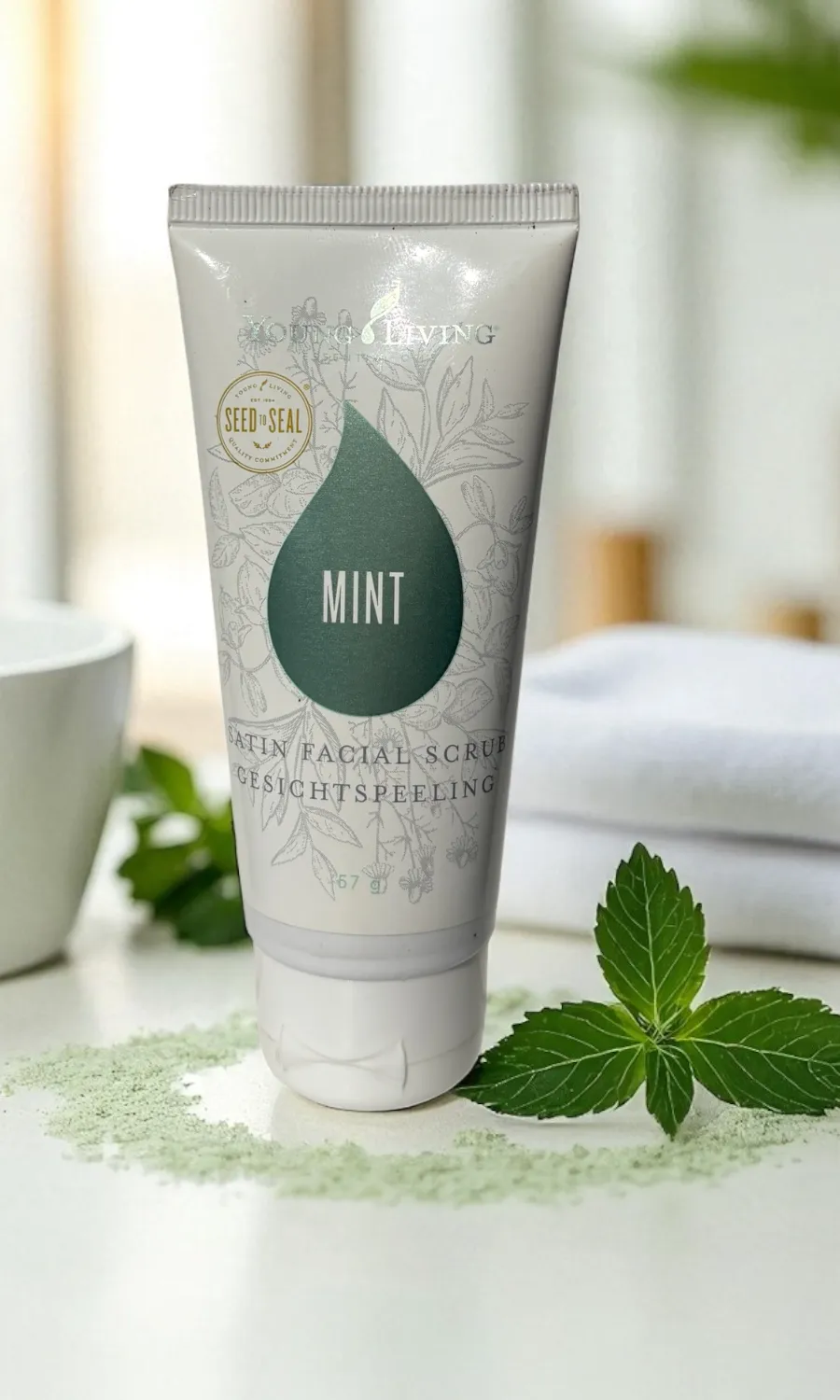 Mint - Satin Facial Srcub 57g
