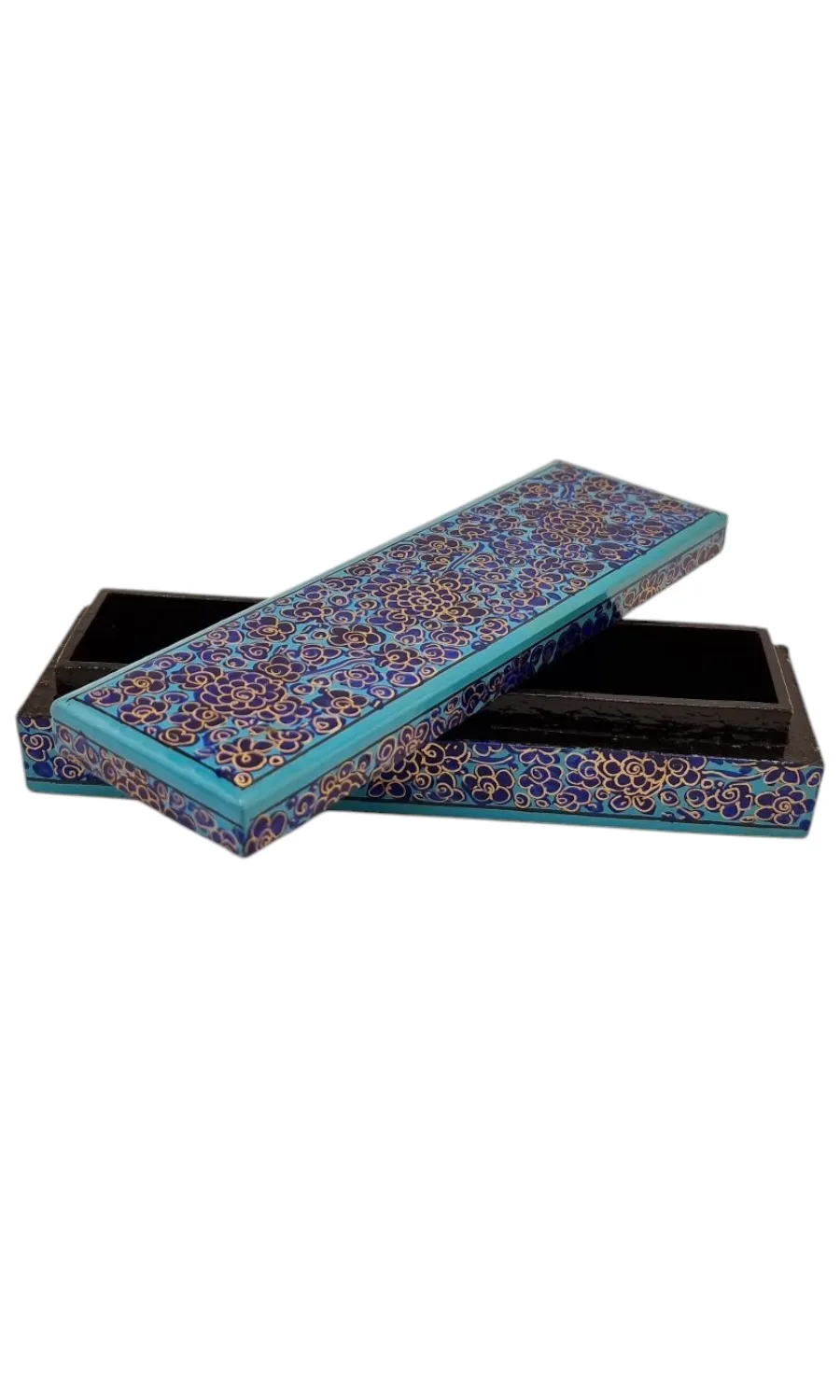 Mohini - farbenfrohe Stiftebox aus Papermaché