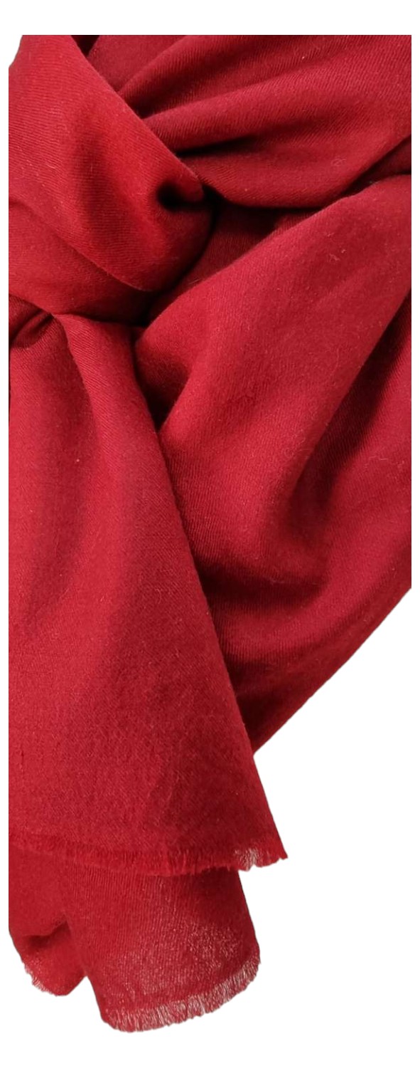 Handgewebter großer Plaid aus Pashminawolle - Mohini