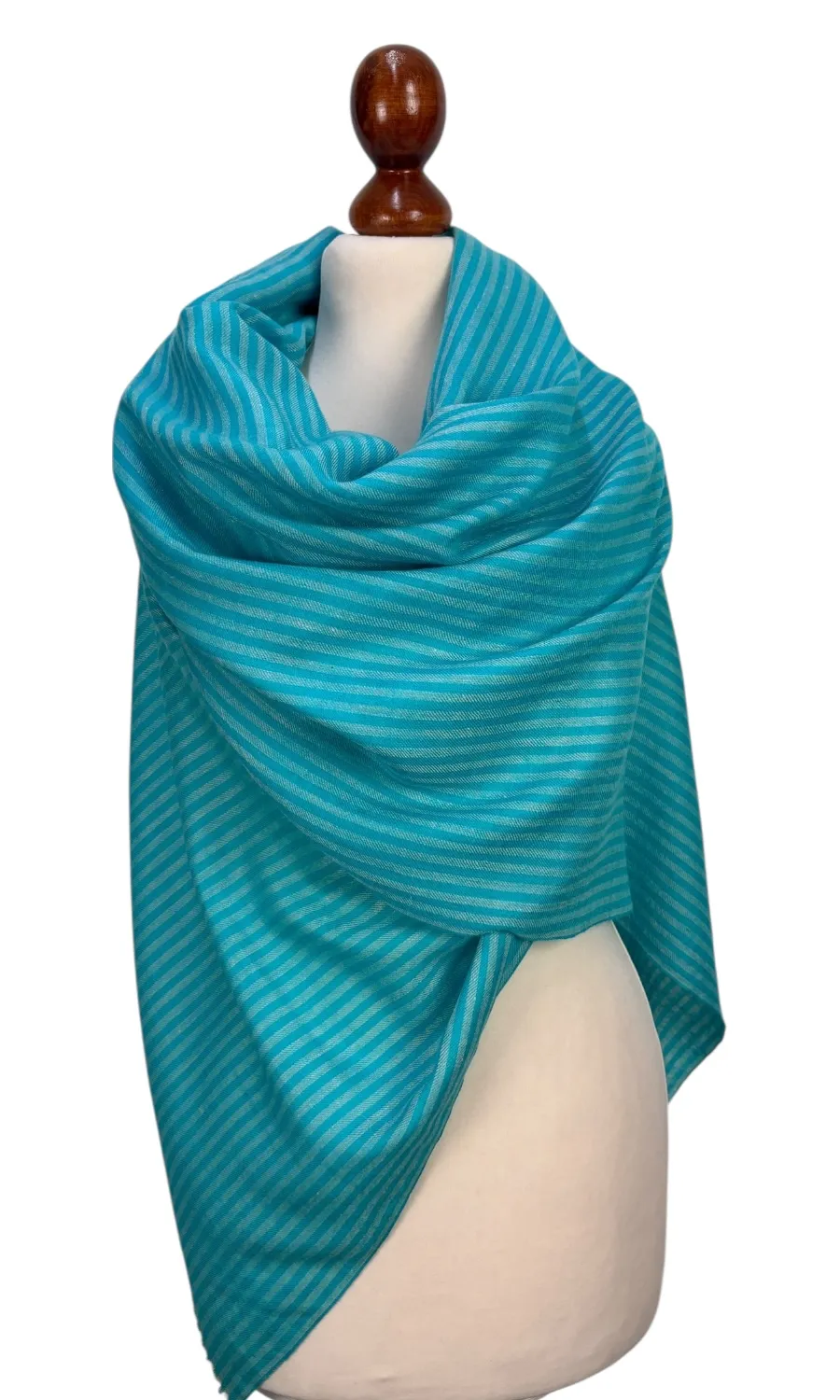 Handgewebter großer Schal aus Pashminawolle - Mohini
