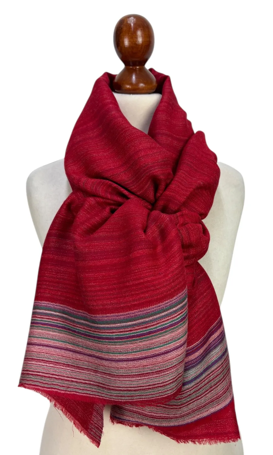 Mohini  - großer Schal aus feiner Wolle