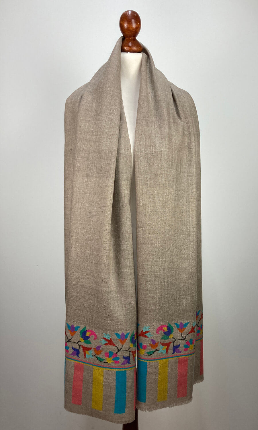 Großer Kani Pashmina Schal gemustert - Mohini - Damen Schal