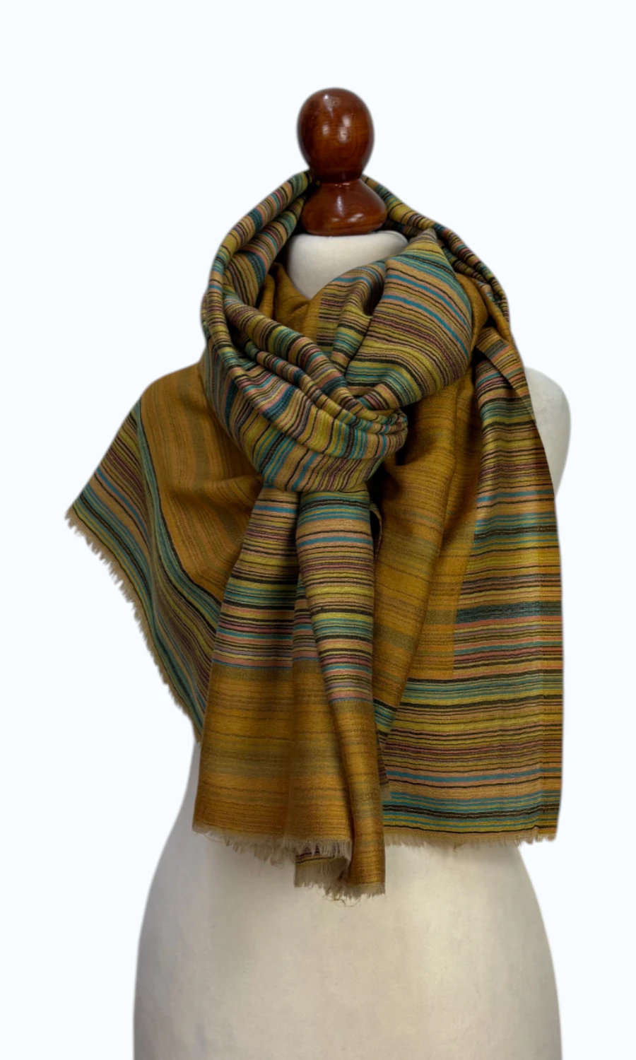 Mohini  - großer Schal aus feiner Wolle