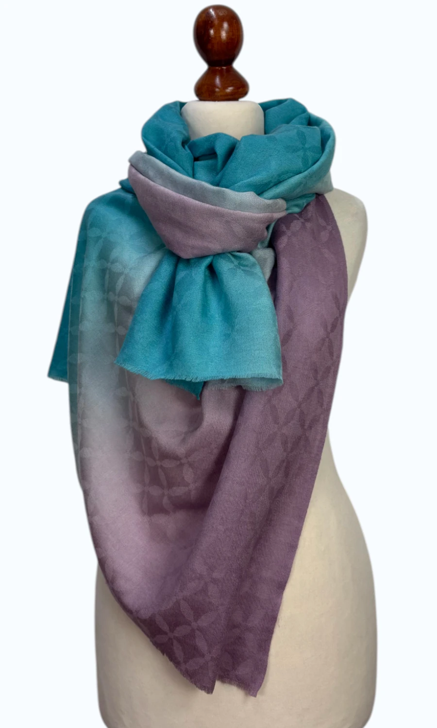 Mohini - großer Schal aus Pashmina und feiner Wolle 