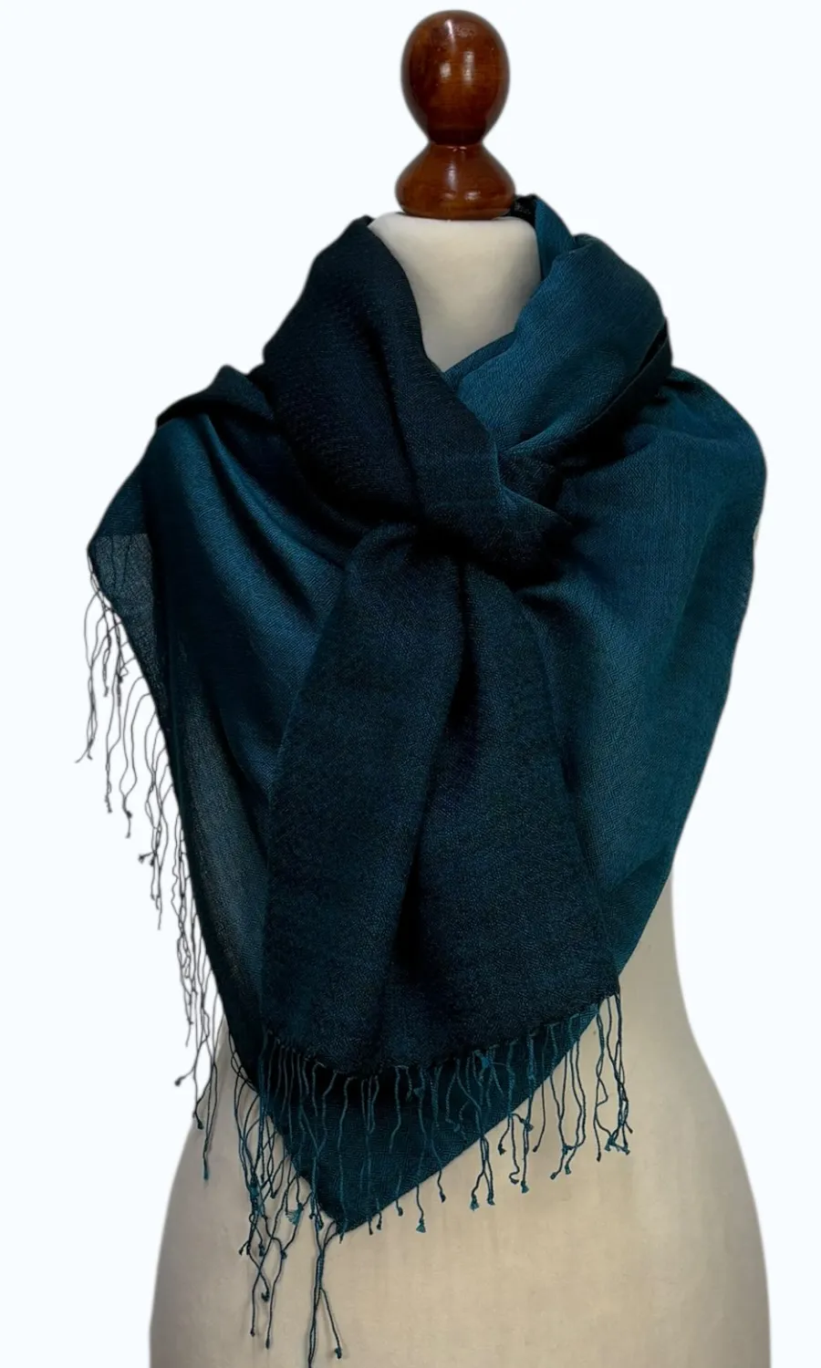 Mohini - eleganter großer Schal aus Kaschmir und Seide 