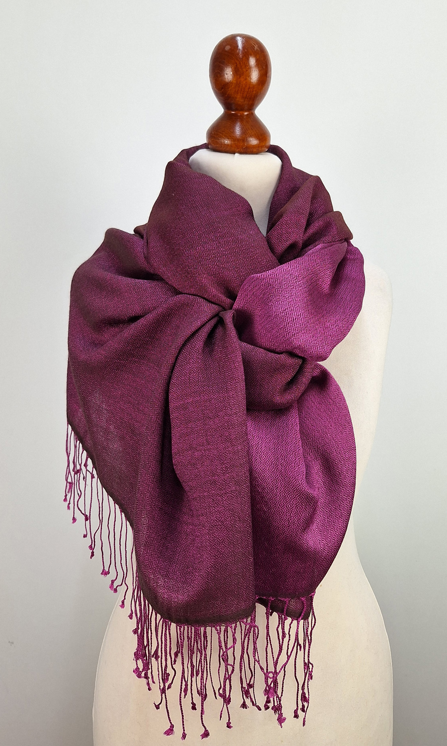 Mohini - eleganter großer Schal aus Kaschmir und Seide 