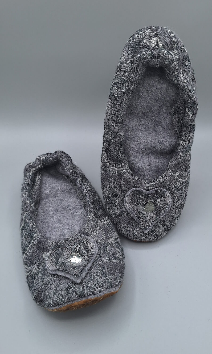  Mohini Hausballerina aus Merinowolle Gr. 41