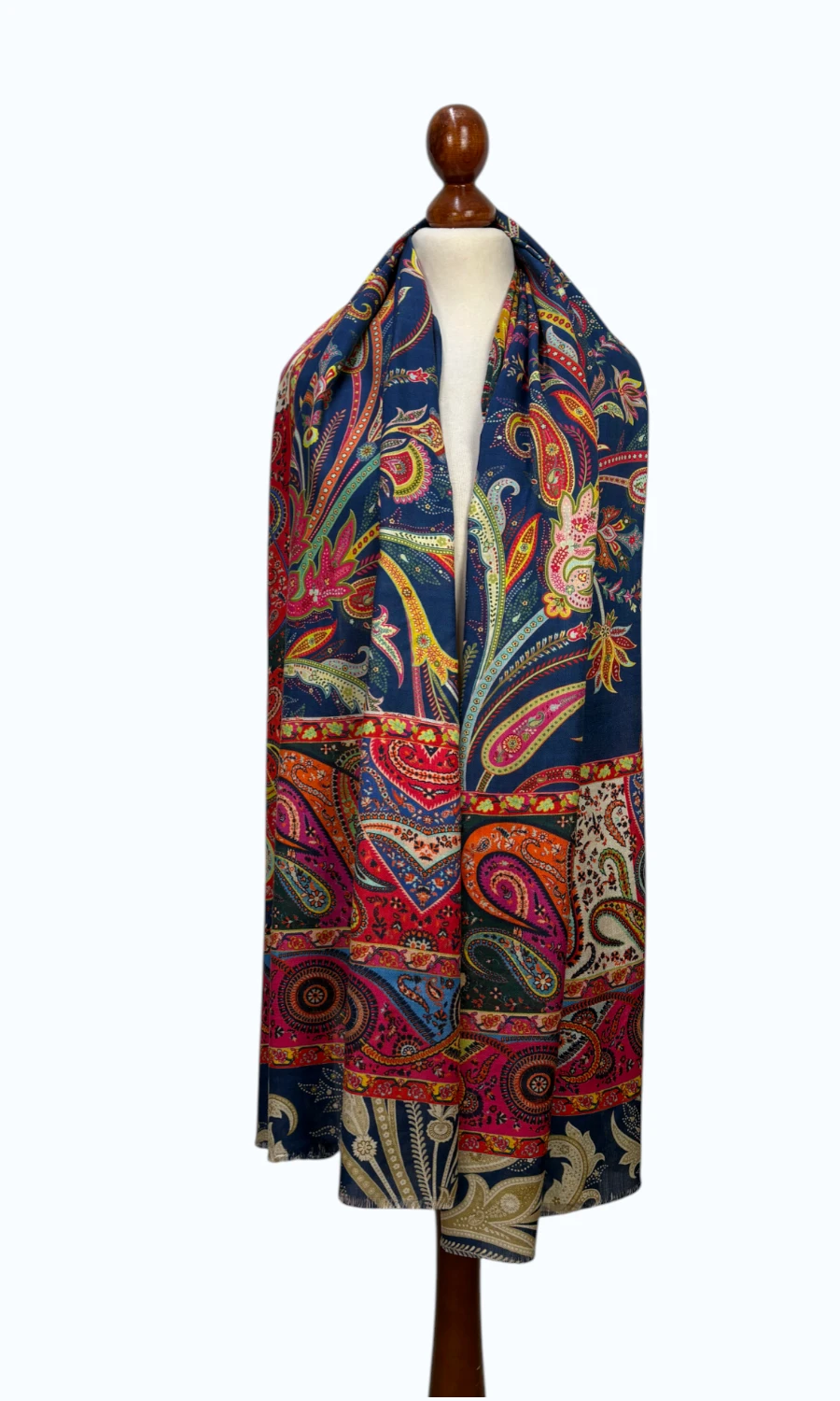 Mohini - großer Schal aus reiner Seide