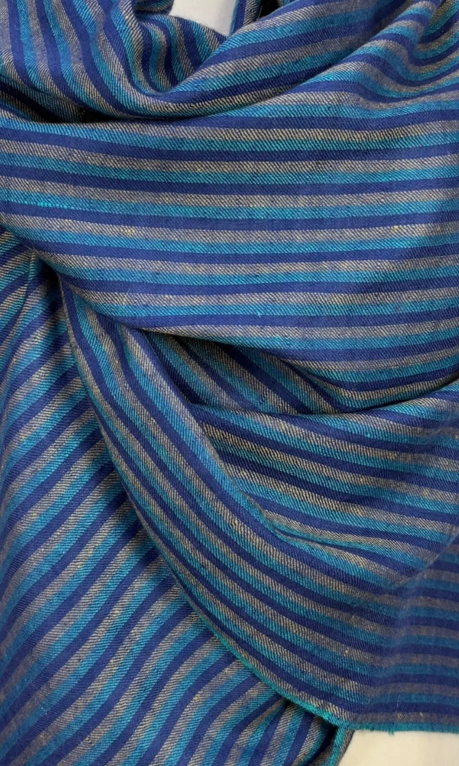 Handgewebter großer Schal aus Pashminawolle - Mohini
