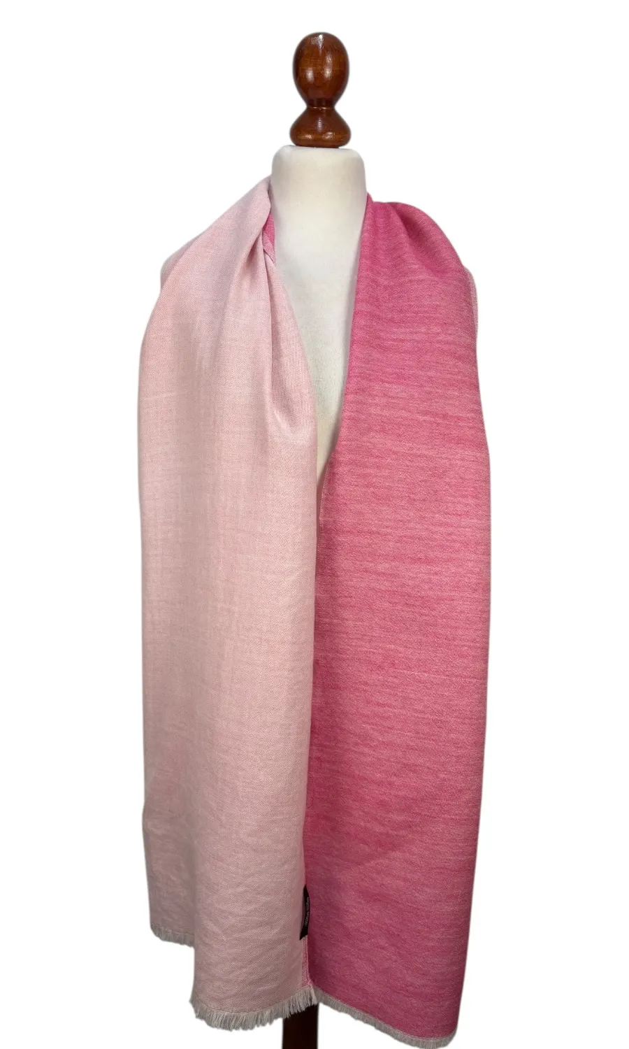 Mohini- schmaler Schal aus reiner Merinowolle 